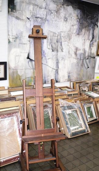 easel